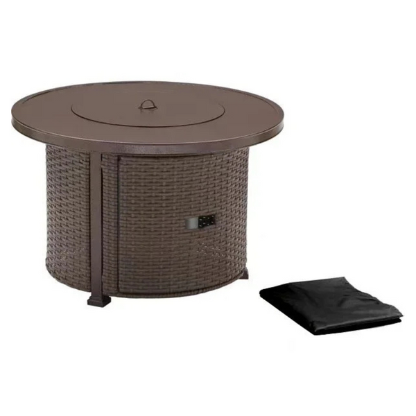 Better Homes & Gardens Colebrook 37" 50000 BTU Aluminum Fire Pit