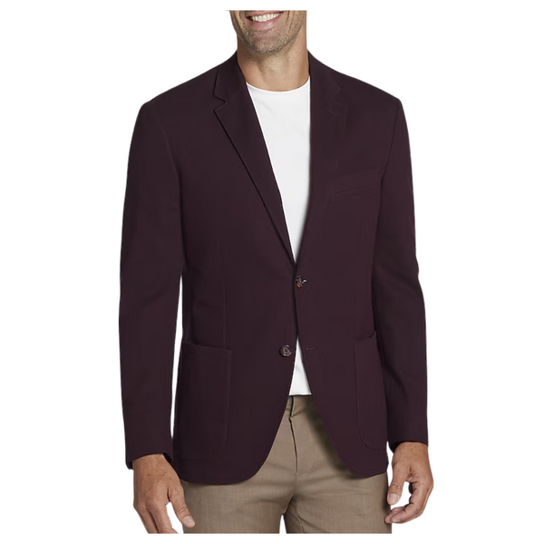 Jos. A. Bank Tailored Fit Pique Knit Jacket