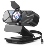 1080P HD Webcam W/ Microphone & Wide-Angle Lens