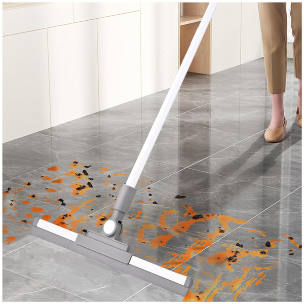 Floor Squeegee With 180º Rotating Head & Handle