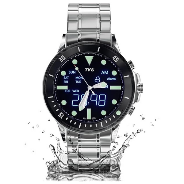 Men's Waterproof Luxury Big Dial Wrist Watch (Various)