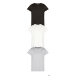 3-Pack Girl's Athletic Crewneck Short Sleeve Top