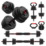 4-in-1 Adjustable Dumbbell Set With Upgraded Nut