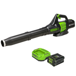 Greenworks Pro 80V 500CFM Axial Leaf Blower With Battery And Charger