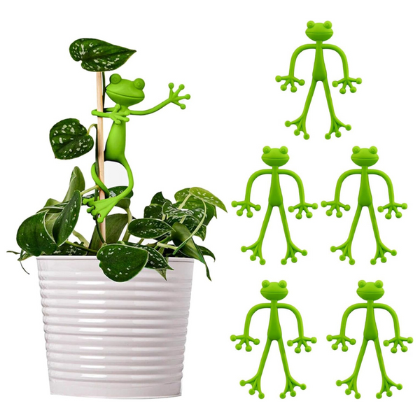 5-Pack Multipurpose Frog Plant Stand