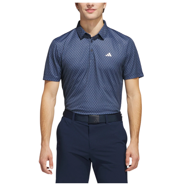 adidas Men's Allover Print Polo Shirt (Various Size)