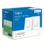 2-Pack TP-Link Tapo Matter Smart Light Switch With Voice Control