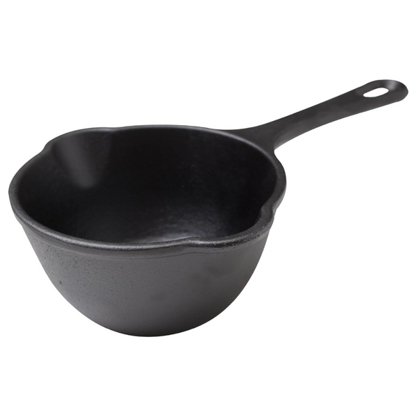 Victoria Cast Iron Saucepan, Cast Iron Melting Pot, 0.45QT