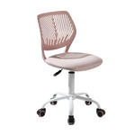 Homy Casa Adjustable Small Study Desk Chair (Morandi Pink)