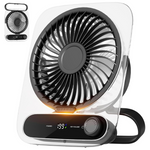 Shintrend USB Rechargeable Portable Battery Powered Desk Fan