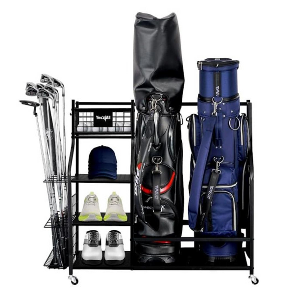 Yes4All Golf Storage Garage Organizer Rack