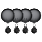 4-Pack Air Tracker Tags With Holder Keychain (iOS Only)