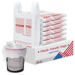 1000-Count ACKO 4 Gallon Small Trash Plastic Bags With Handle