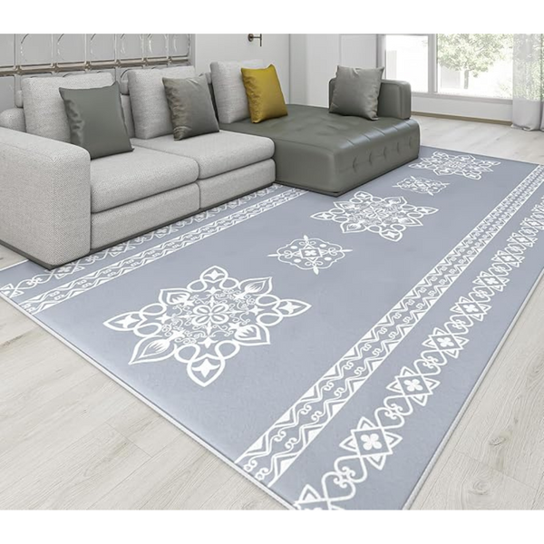 4' x 6' Large Soft Non Slip Modern Washable Area Rug