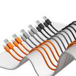 6-Pack MFi Certified Nylon Braided Lightning Cables (3/6/10-ft)