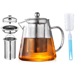 750ml Upgraded Glass Teapot with Removable Infuser