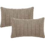2-Pcs Corduroy Throw Pillow Covers (Various Color)