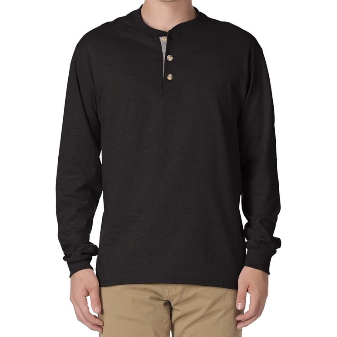 Hanes Men's Cotton Long Sleeve Shirts