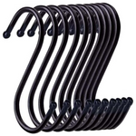 10-Pack S Shaped Hanging Hooks