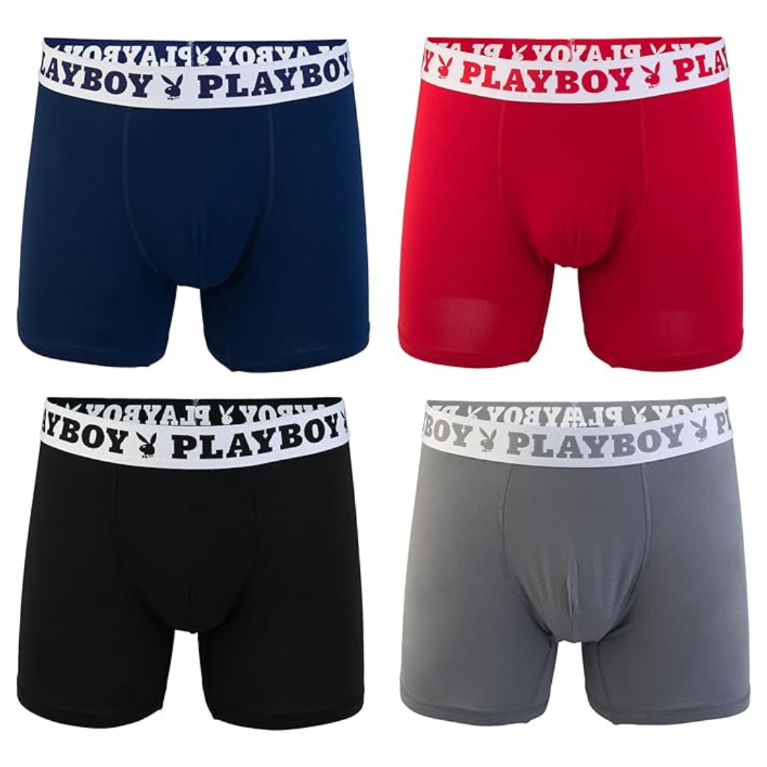 4-Pack Men's Everyday Athletic Boxer Briefs