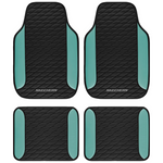 Universal Waterproof Leather Car Floor Mats with Anti-Slip Pad