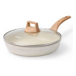 Carote Granite Nonstick Skillet 12" Non Stick Frying Pan w/ Lid
