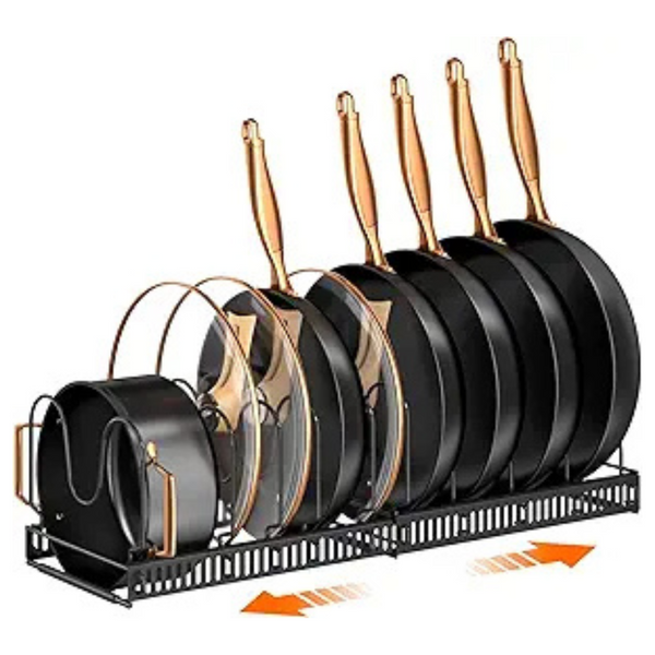 MUDEELA Expandable Kitchen Cabinet Organizer