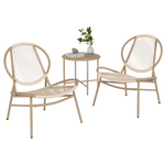 3-Piece Songmics Outdoor Acapulco Patio Furniture Set