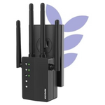 1200 Mbps Dual Band WiFi Extender Signal Booster With Ethernet Port