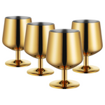 4-Pack Super Cook 12oz Brandy Snifter Glasses Set