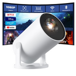 1080P WiFi Bluetooth Mini Projector With Built-in Apps