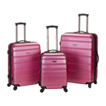 3-Piece Rockland Melbourne Hardside Expandable Luggage