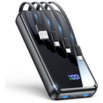 Yilans 42800mAh 22.5W PD USB-C Portable Power Bank W/ Built-in Cable