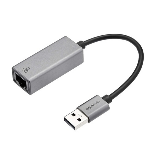 Amazon Basics Aluminum USB 3.0 Gigabit Ethernet Adapter