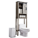 OKD Over The Toilet Farmhouse Storage Cabinet (2 Colors)