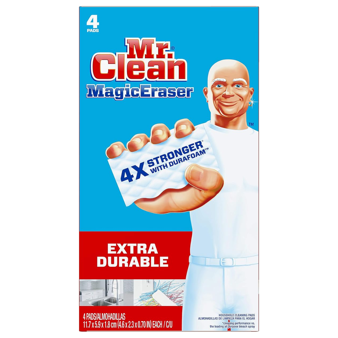 4-Count Mr. Clean Magic Eraser Extra Durable Cleaning Pads
