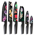 6-Piece Astercook High Carbon Stainless Steel Flower Knife Set