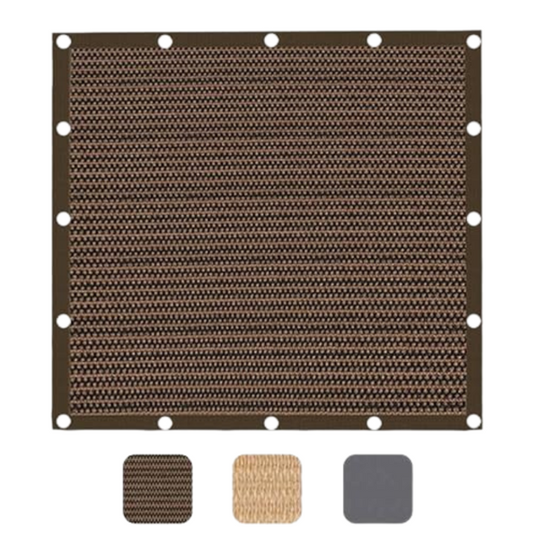 90% Sun Shade Cloth With Grommets