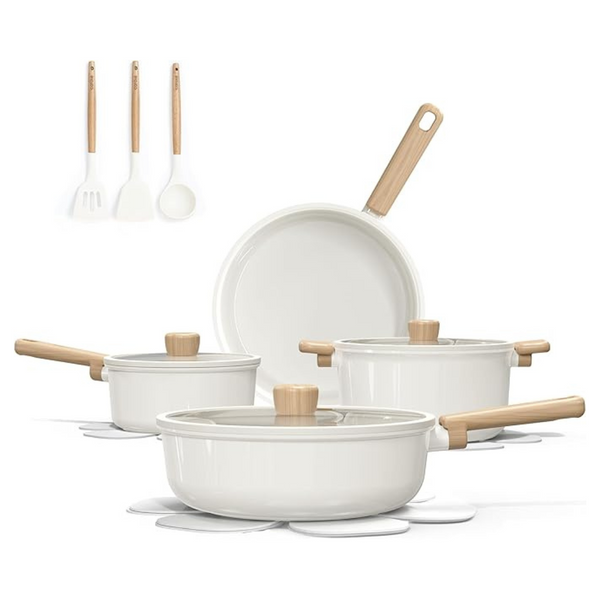 14-Piece CAROTE Nonstick Ceramic Cookware Set