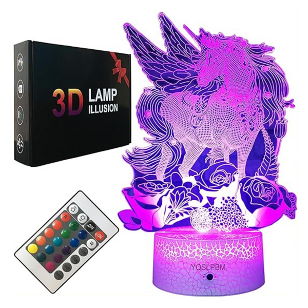Yqslpbm Unicorn Gifts Night Lights With Remote