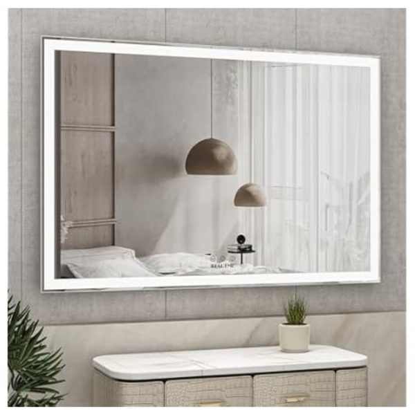 Spoflyinn 60" x 40" Touch LED Waterproof Vanity Mirror