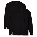 2-Pack Hanes Men's Beefy T Long Sleeve T Shirt