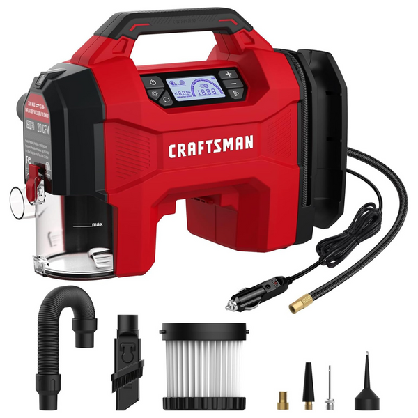 Craftsman CMXPTXA2001 20V Cordless Car Air Inflator W/ LED Light
