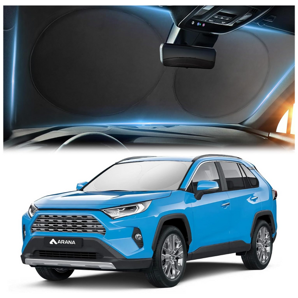 64" x 32" Heat & Light-Proof UV Blocking Car Windshield Sunshade