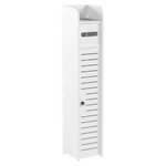 Aojezor Toilet Paper Bathroom Storage Cabinet (White)