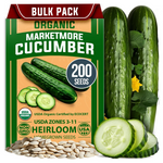 200-Pack Organic Cucumber Seeds