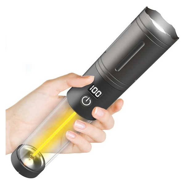 Rechargeable LED Flashlights with 5 Modes