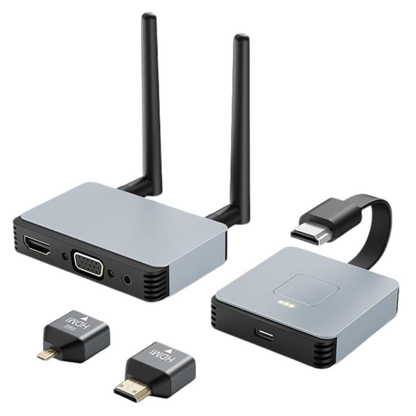 Braidol Wireless HDMI Transmitter & Receiver 4K Wireless HDMI Extender