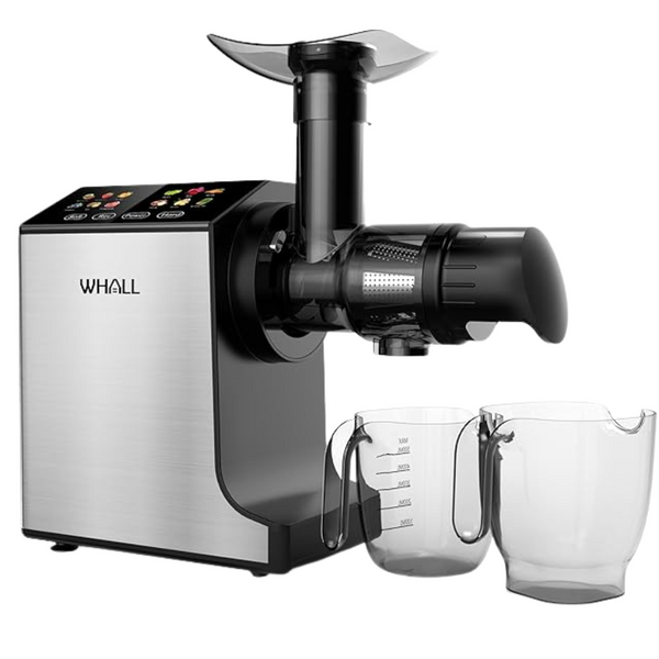 Whall Professional Masticating Stainless Slow Juicer Machine