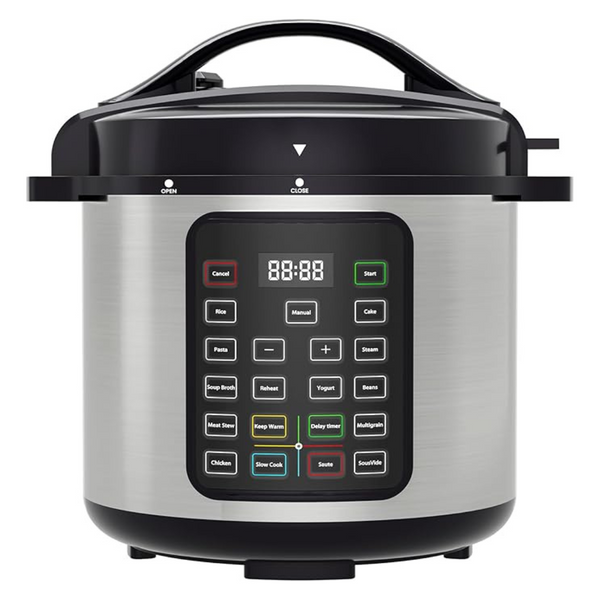 OLIXIS 16-In-1 8 Qt. Stainless Steel Electric Pressure Multi-Cooker